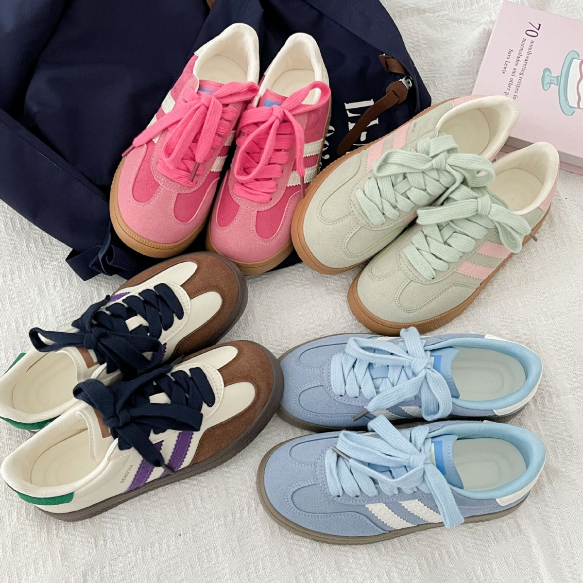 Guipure Lace Panel - Vintage-style sneakers for women, new style