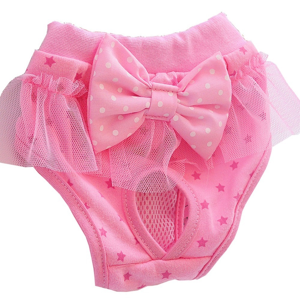 Elastic Lace Trim - Pink Tone Pet Sanitary Pant Lace