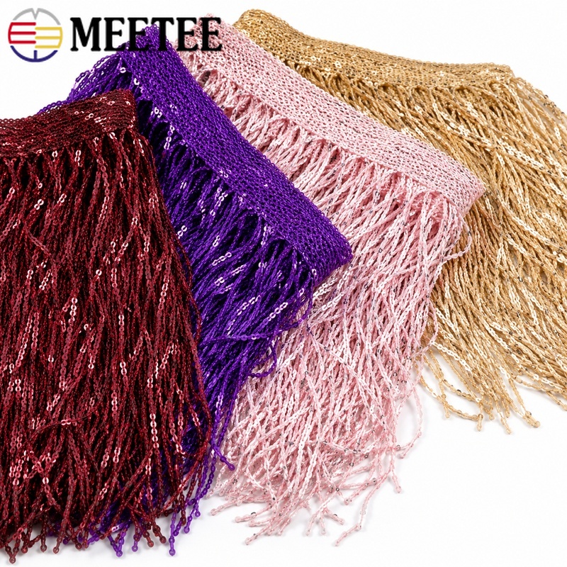 3/5Yards 20cm Sequin Tassel Fr - đánh giá và giá Fringe Ribbon Sewing
