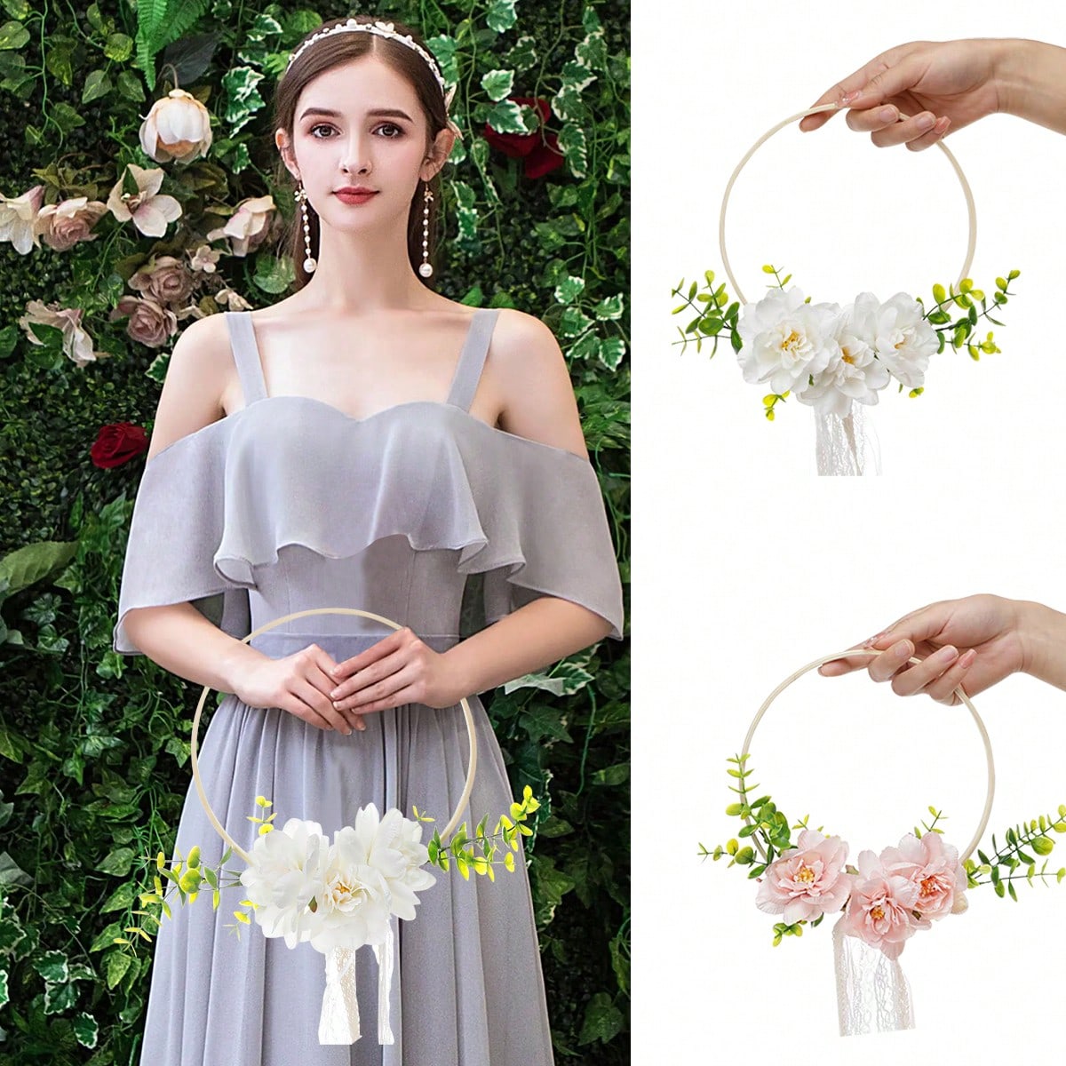 1Pc Wedding Round Bamboo Flowe - đánh giá và giá Tassel Fringe Trim