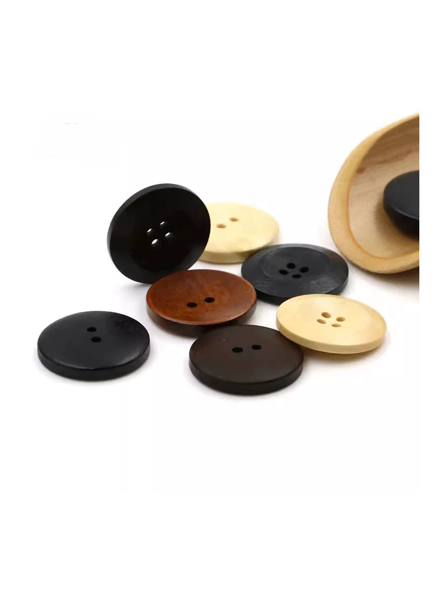 10pcs 18mm Round Wooden Button - đánh giá và giá Embellishments For Scrapbooking