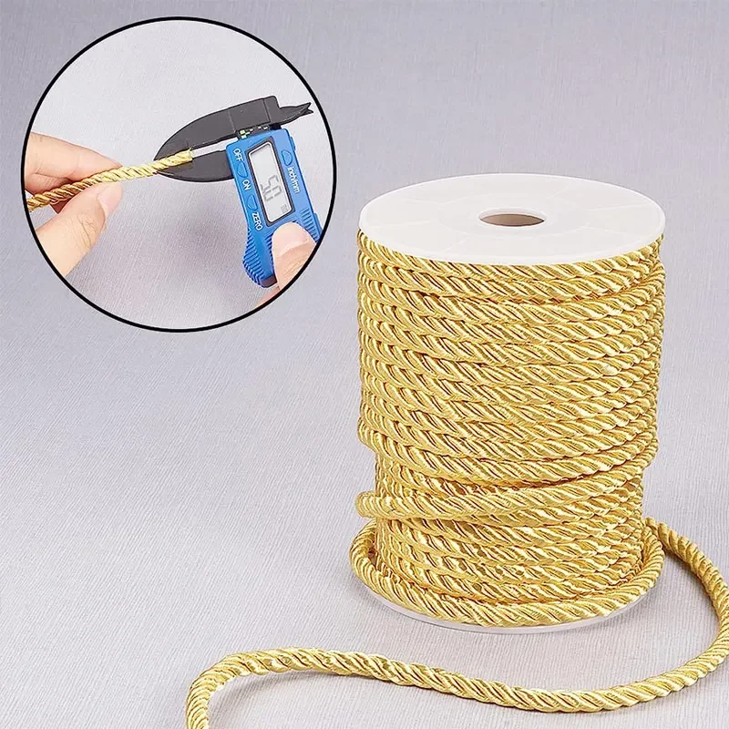 5mm 100yards Twisted Cord Rope - đánh giá và giá Cord Trim Twisted