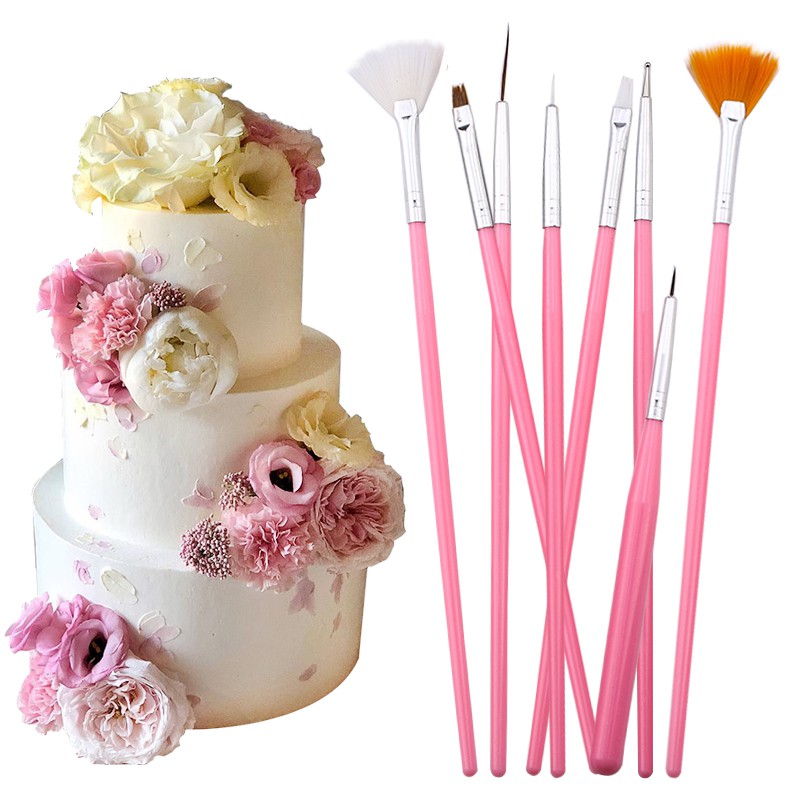 15Pcs/Set Sugar Craft Brush Fo - đánh giá và giá Embellishment Crafts