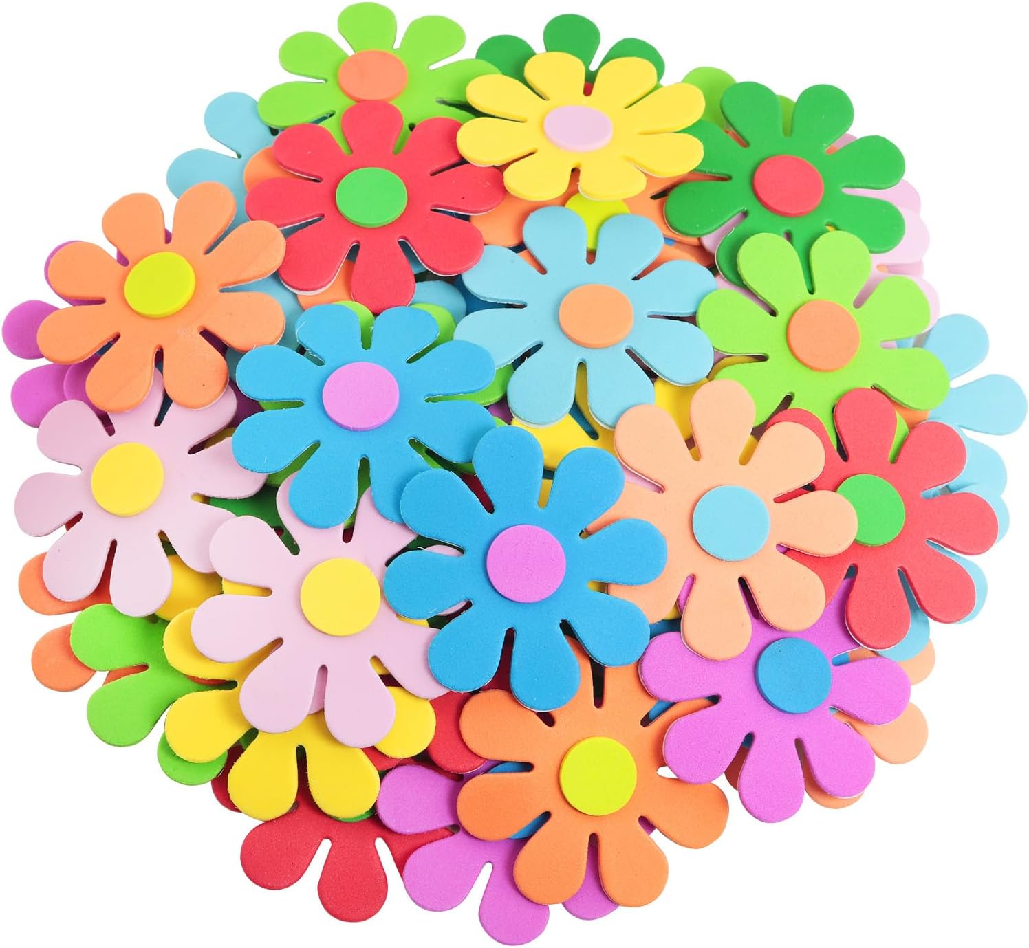 3D flower foam stickers Spring - đánh giá và giá Embellishment Crafts