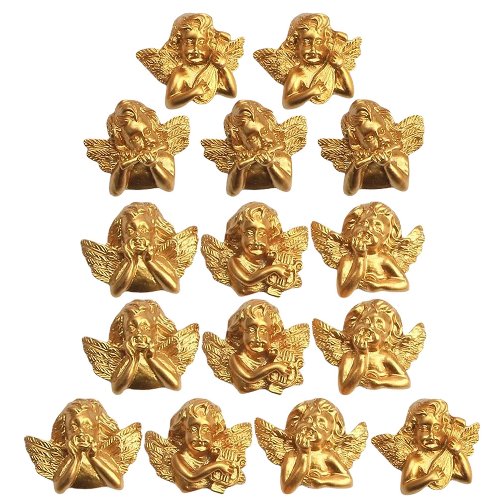 15pcs Resin Angel Accessories  - đánh giá và giá Embellishment Crafts