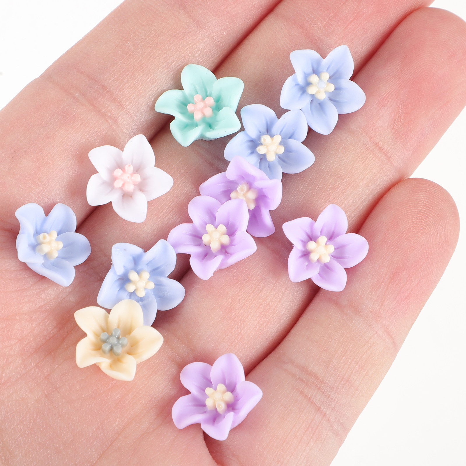 200Pcs Unique Resin Flower Emb - đánh giá và giá Embellishment Crafts