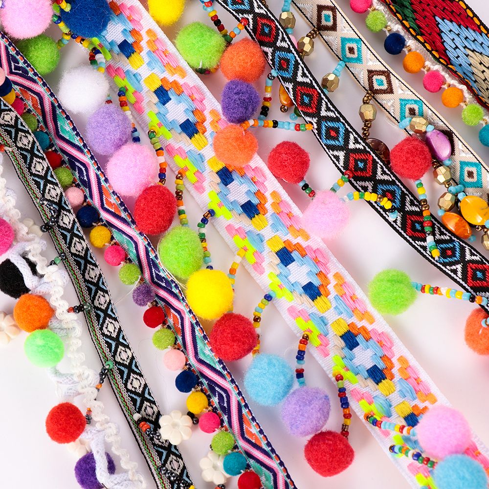 1yard Bohemia Tassel Lace Trim - đánh giá và giá Tassel Fringe Trim