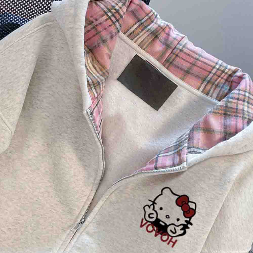 Hello Kitty Women's Hooded Swe - đánh giá và giá Embellish Knit