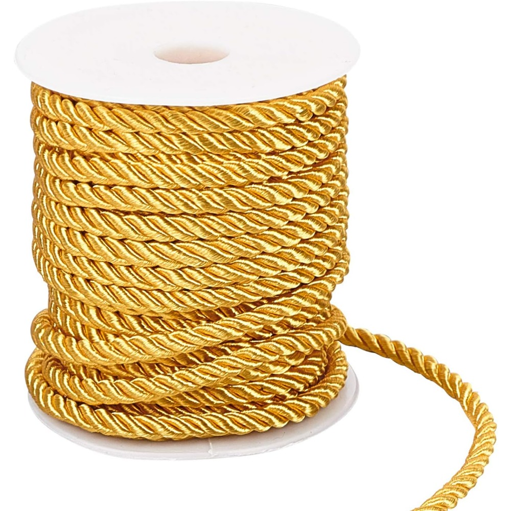 59 Feet Gold Cord 5mm Twisted  - đánh giá và giá Cord Trim Twisted