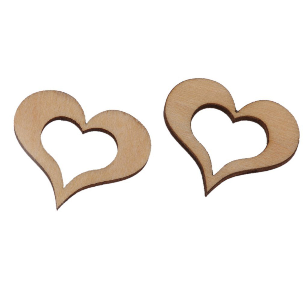 50Pcs Wood Color Basswood Natu - đánh giá và giá Embellishments For Scrapbooking
