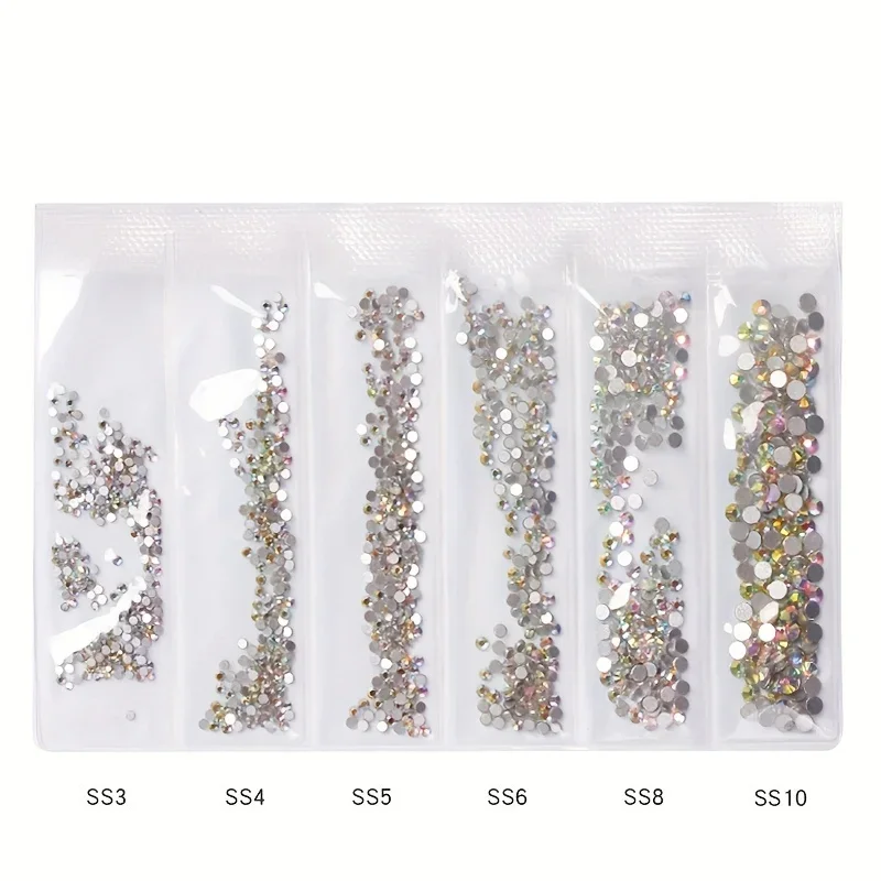 SWAGPICK SS3-10 Mix White AB G - đánh giá và giá Hotfix Rhinestone Sheet