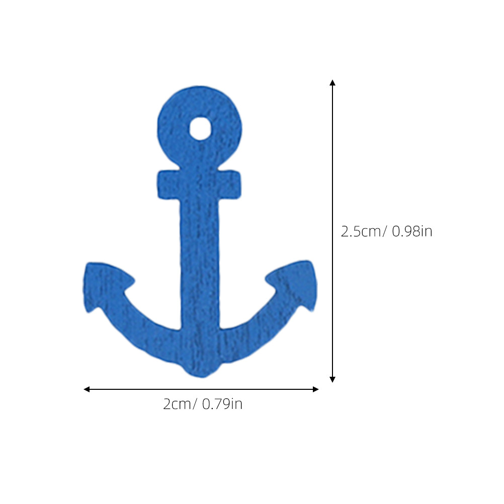 100 Pcs Wooden Anchor Mini Pen - đánh giá và giá Embellishments For Scrapbooking