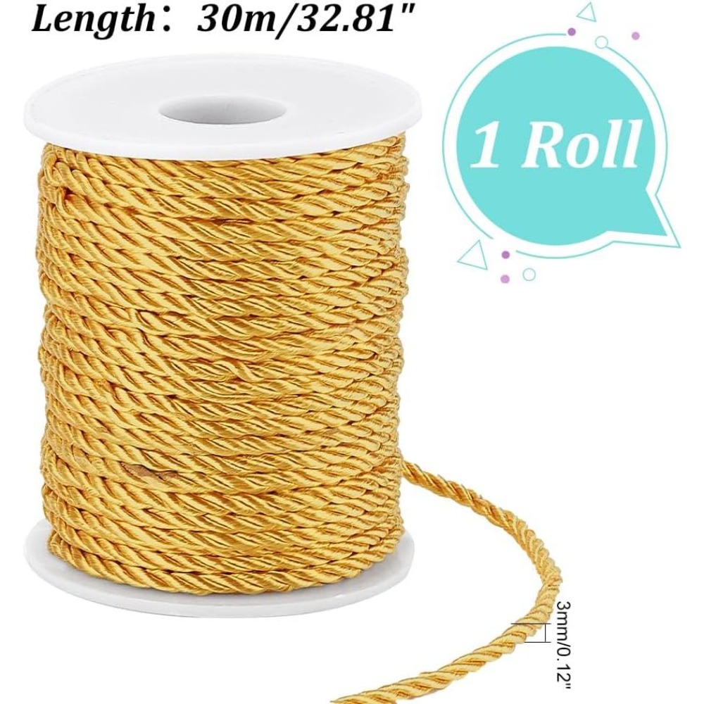 1 Roll 32 Yards Twisted Cord T - đánh giá và giá Cord Trim Twisted
