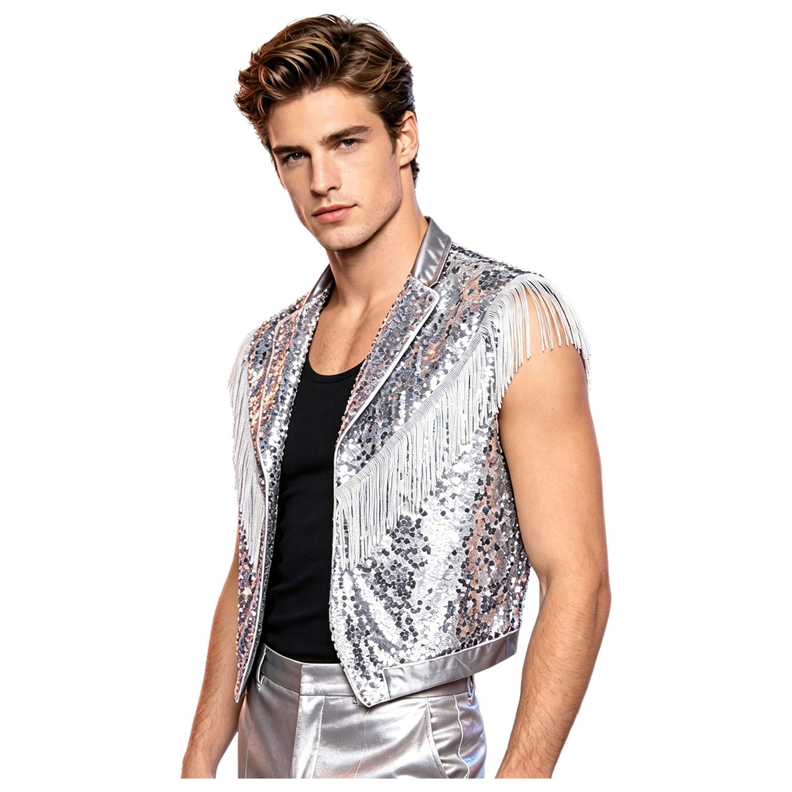 Men Fringe Hippie Costume Spar - đánh giá và giá Tassel Fringe Trim
