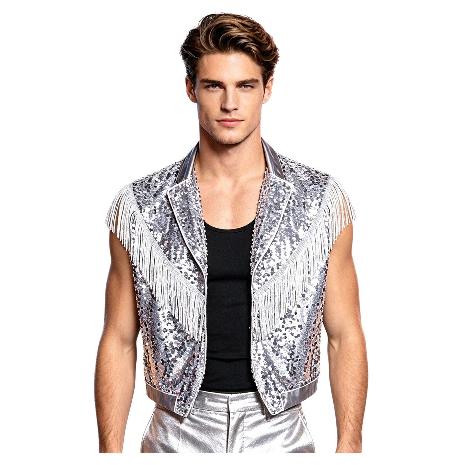 Men Fringe Hippie Costume Spar - đánh giá và giá Tassel Fringe Trim