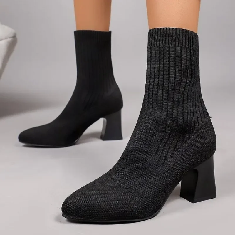 Fashion Ladies Knitted Sock An - đánh giá và giá Embellish Knit