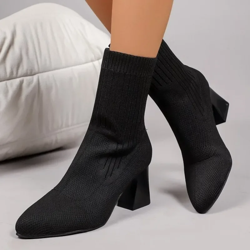 Fashion Ladies Knitted Sock An - đánh giá và giá Embellish Knit