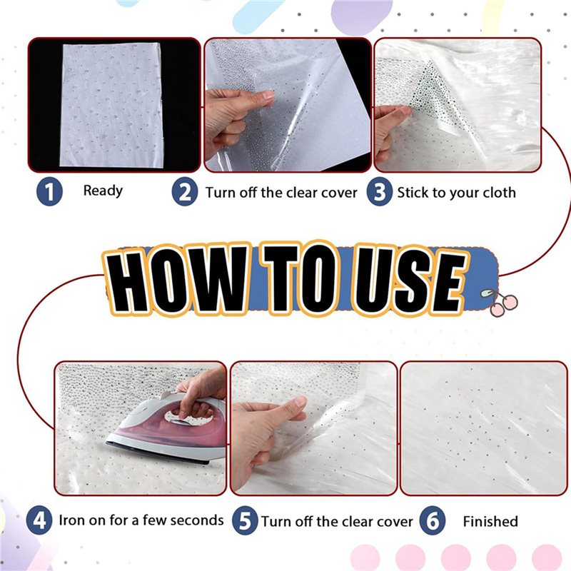 18 Sheets Iron On Rhinestone T - đánh giá và giá Hotfix Rhinestone Sheet