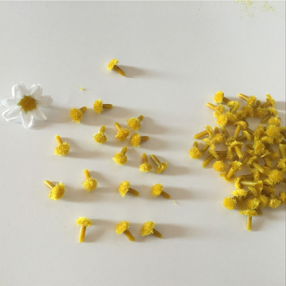 200Pcs Sunflower Stamens Simul - đánh giá và giá Embellishment Crafts