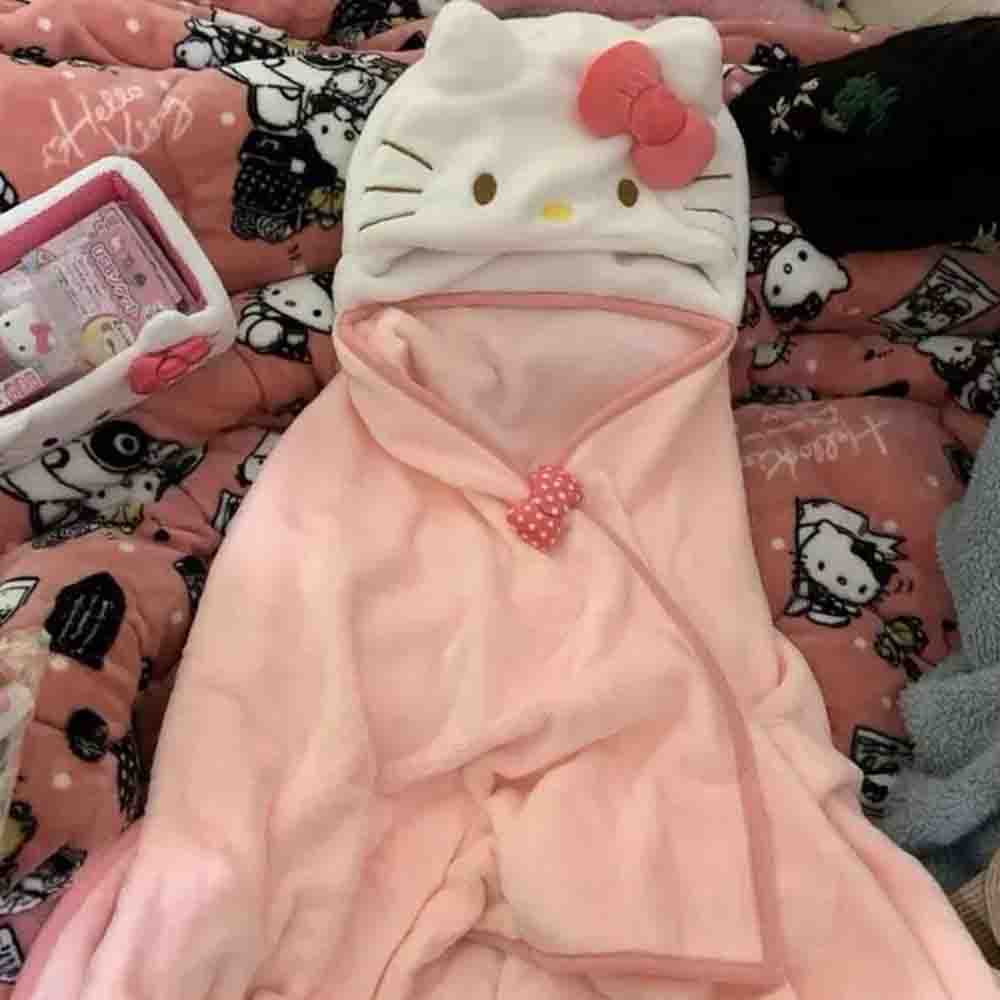 Cute Hellokitty Cloak Shawl Ai - đánh giá và giá Embellish Knit