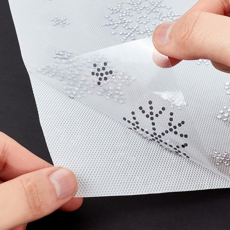 2 Sheet Snowflake Iron on Rhin - đánh giá và giá Hotfix Rhinestone Sheet